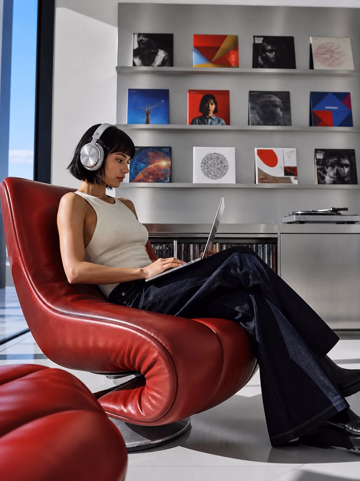 Upload a recording or choose a saved song