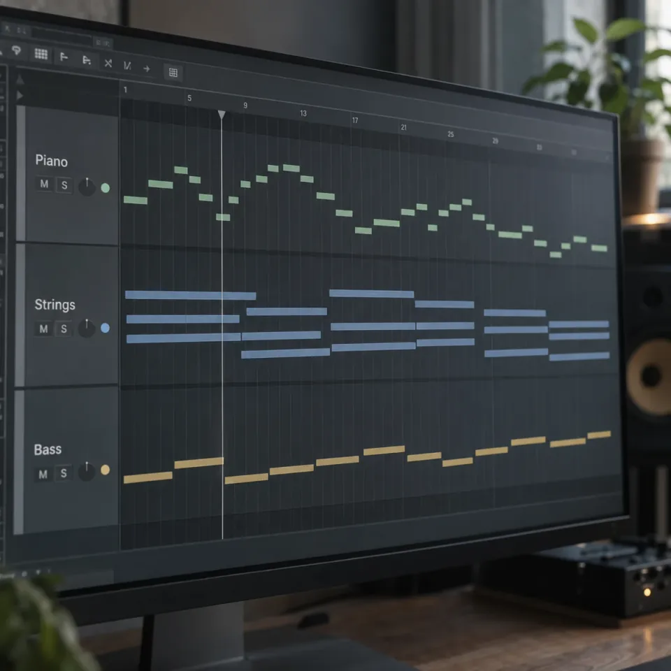 Single melodies or full MIDI arrangements